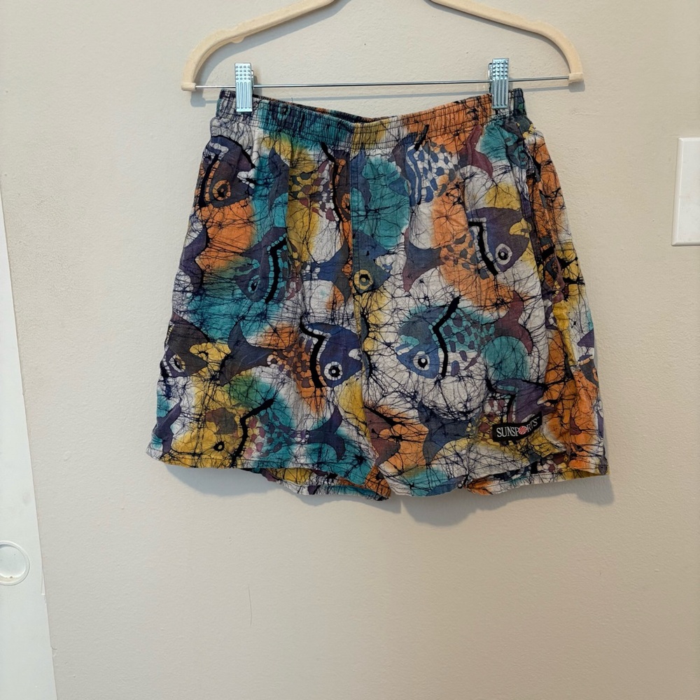 Sunsports Multicolor Swim Trunks for Men